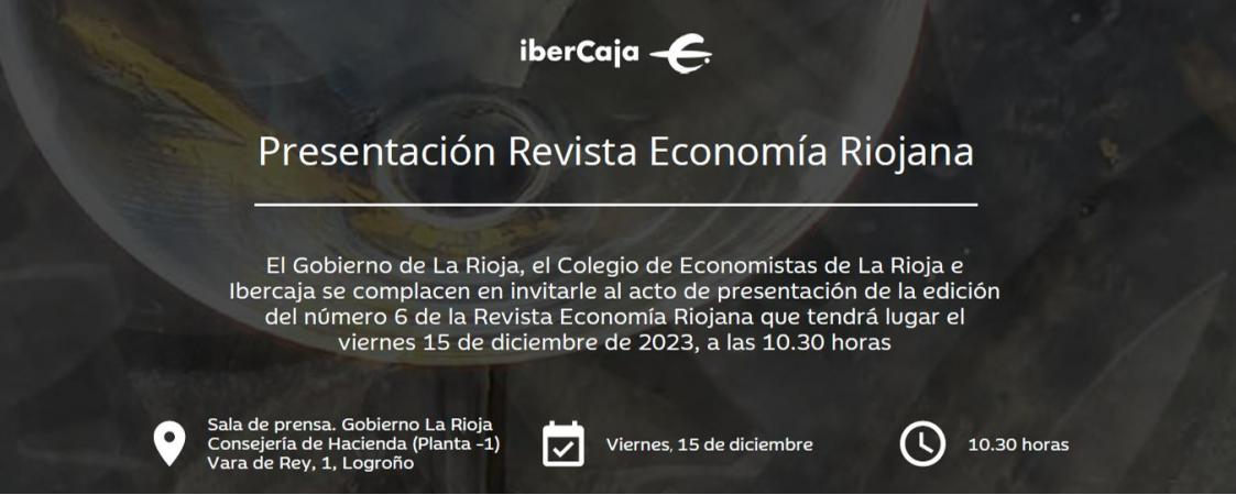 Presentación Revista Economía Riojana
